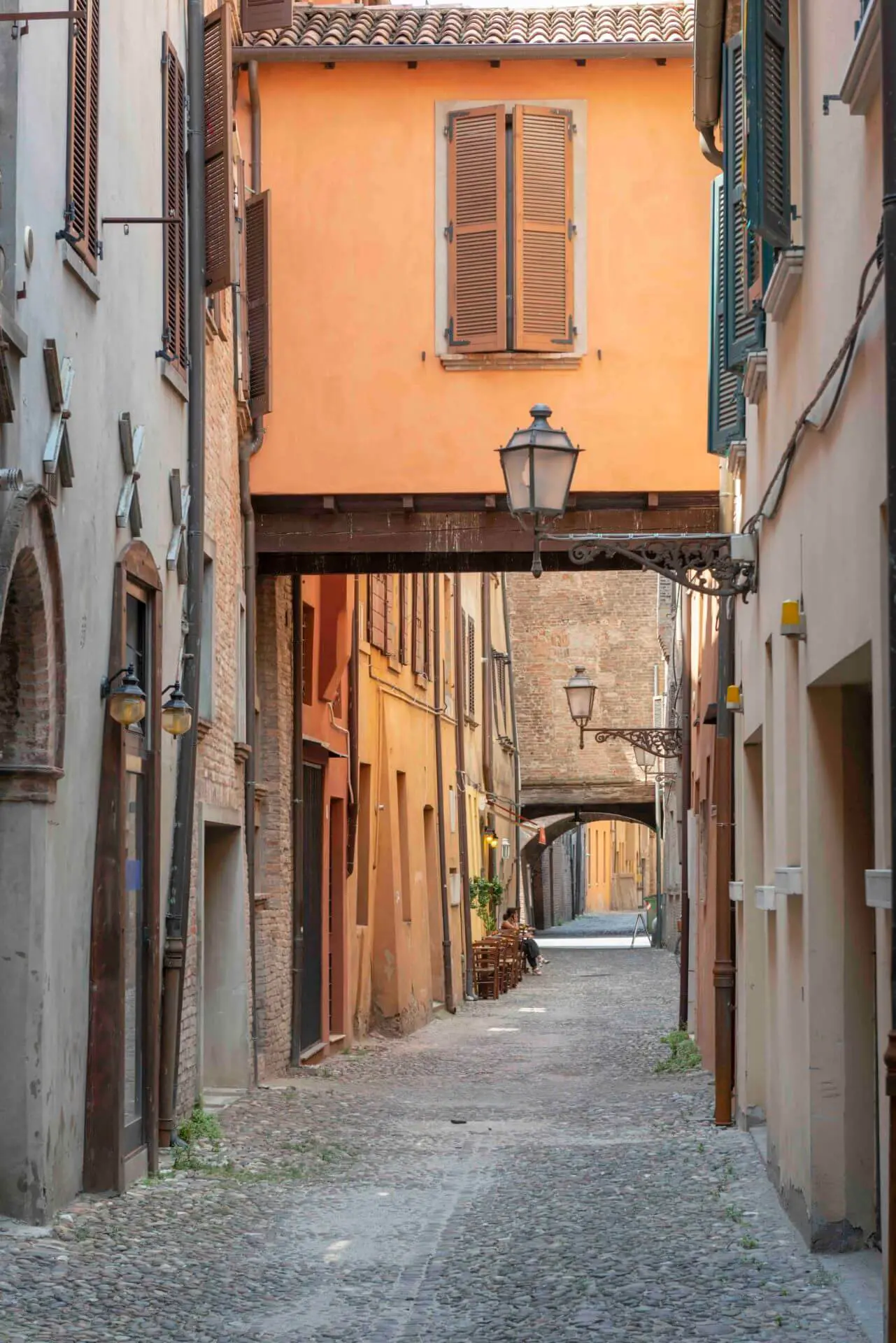Authentic Italian Cobblestone Alley