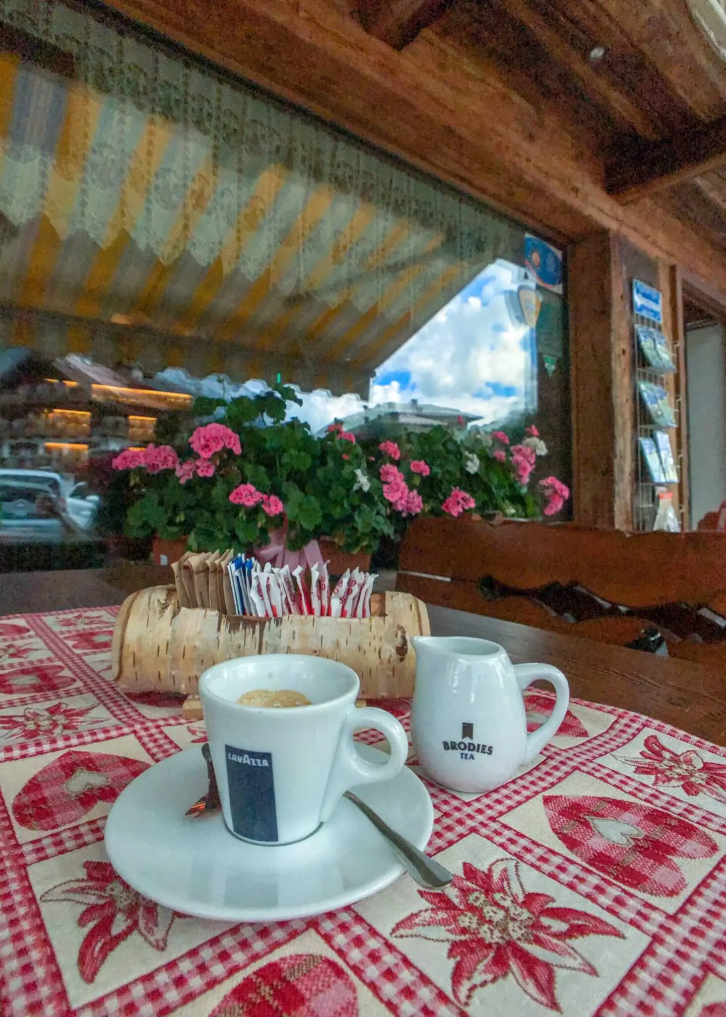 Cafe Il Quadrifoglio in Cima Sappada Italy