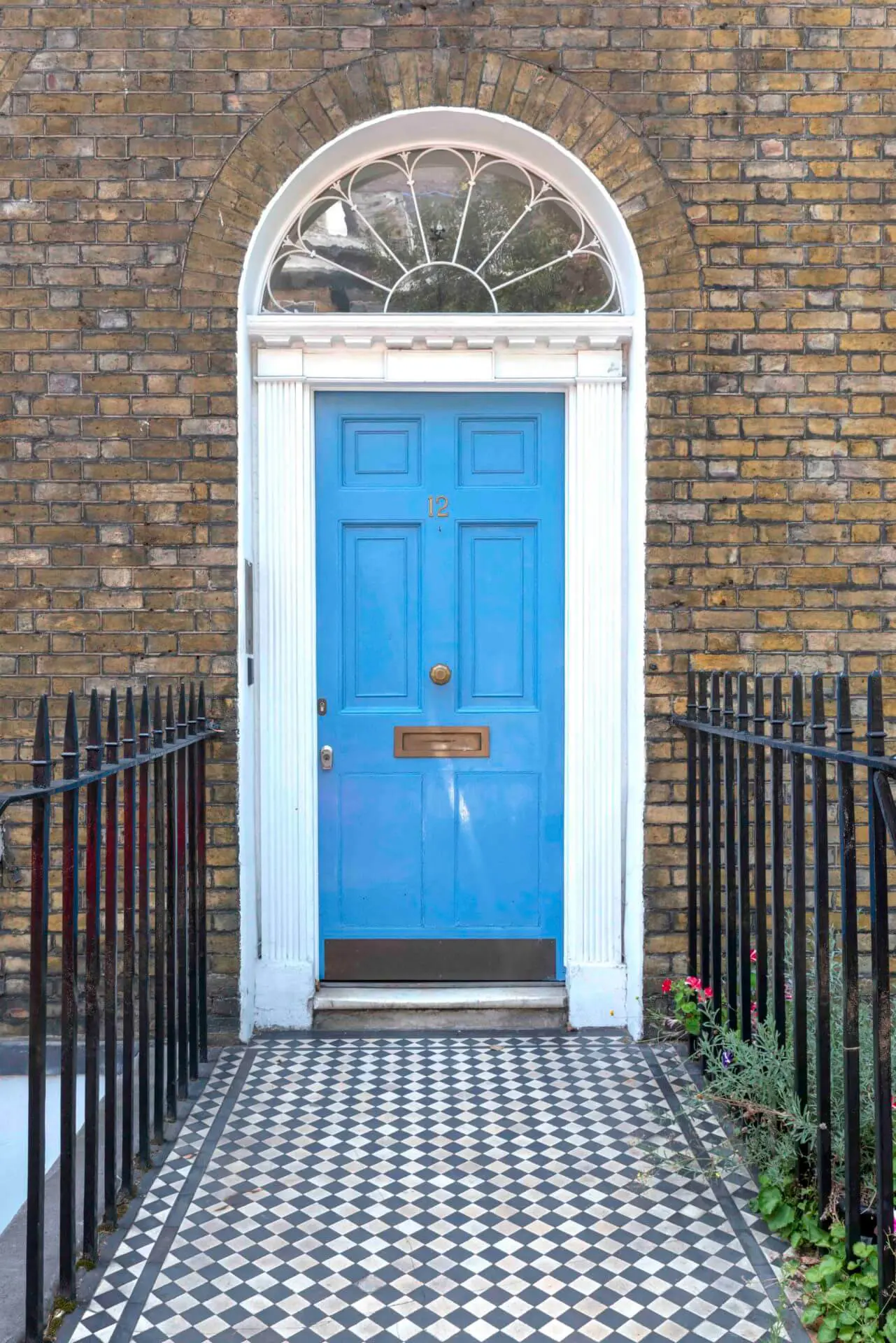 Georgian Door in Bloomsbury