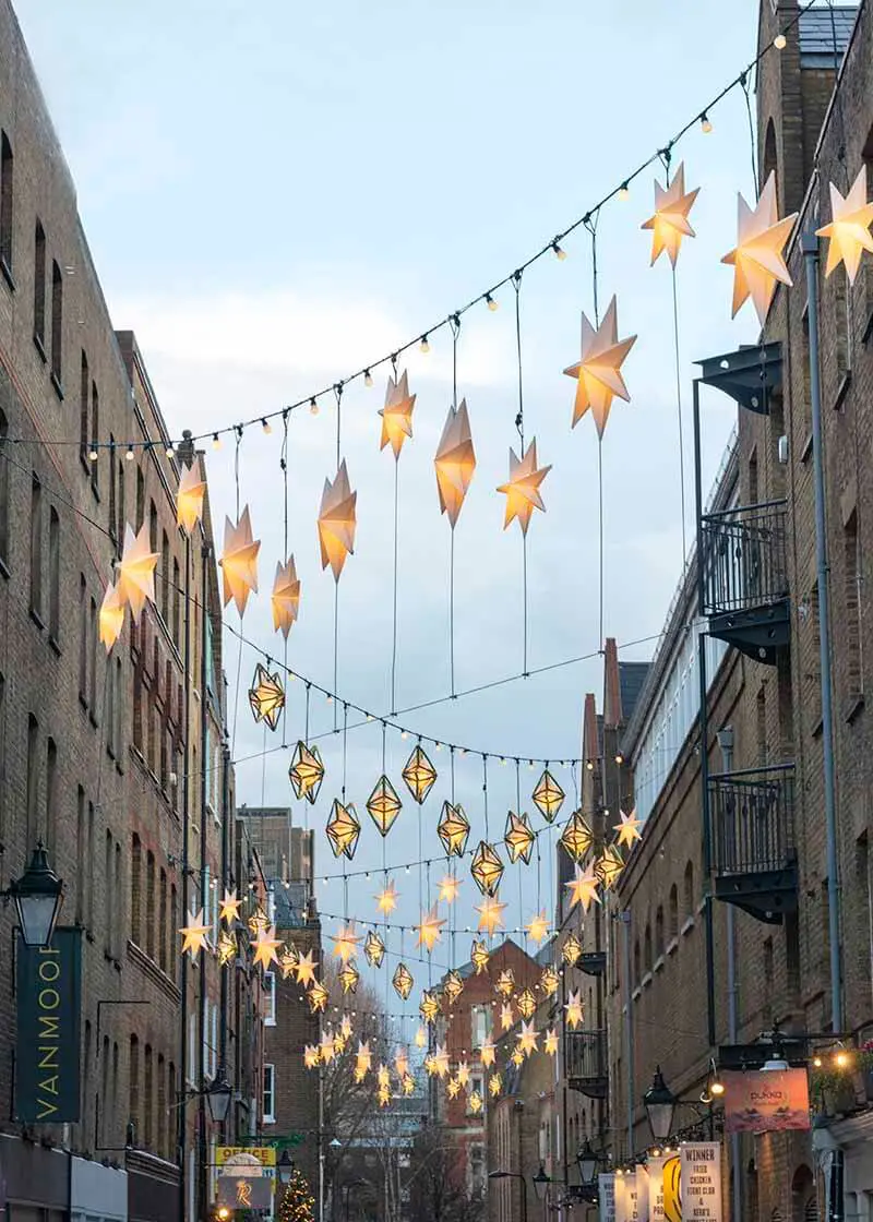 Seven Dials Christmas Lights London