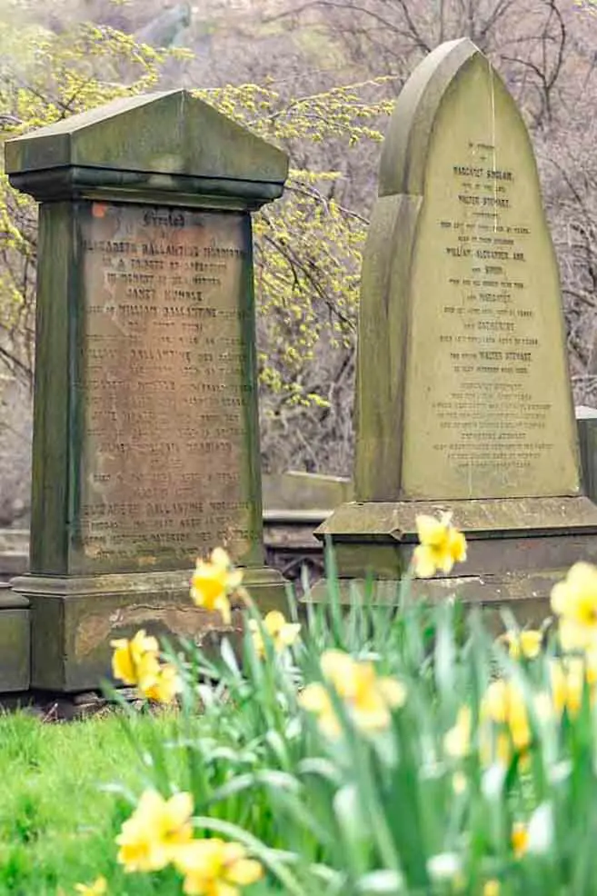 St Cuberts Historic Cemetery Edinburgh
