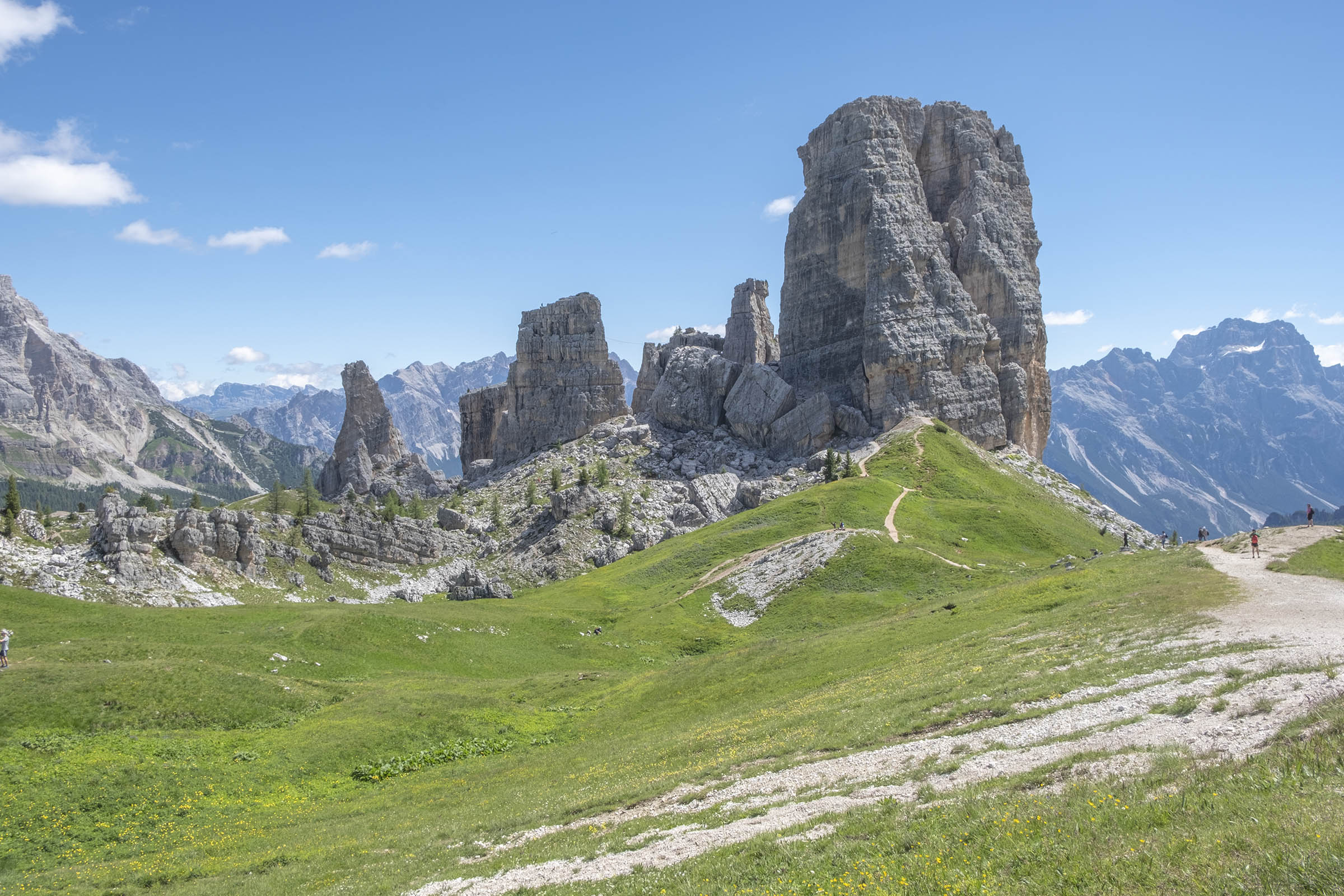 Cinque Torri: Hiking with History in The Dolomites