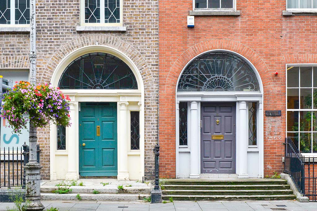 Colorful Door's of Dublin